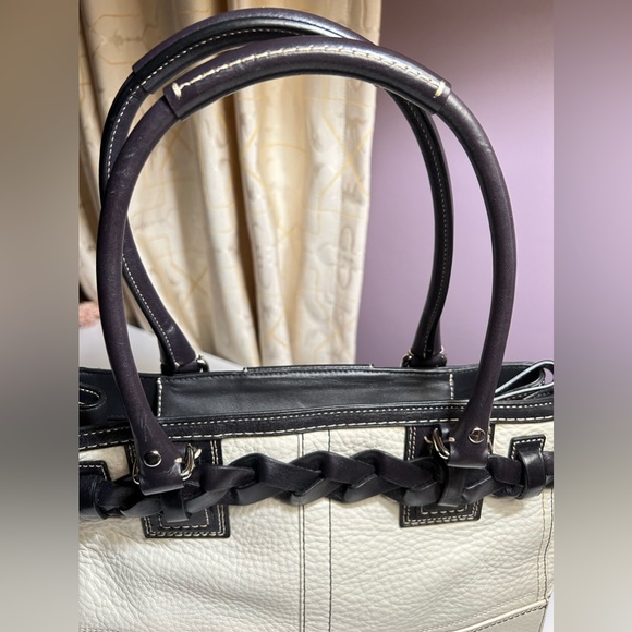 NWOT Coach Purse Black and white - Picture 9 of 16